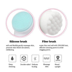 ELUNEA Soft Silicone Facial Brush