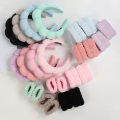 ELUNEA Spa Headband & Wristbands