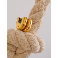 Aros Solène · U Hoops 18K PVD