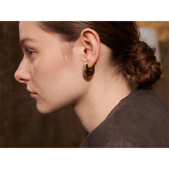 Aros Solène · U Hoops 18K PVD