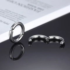 Ear Cuff Celeste · Par dorado sin piercing