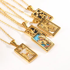 Collar Lúa · Luna & Tarot