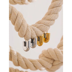 Aros Solène · U Hoops 18K PVD